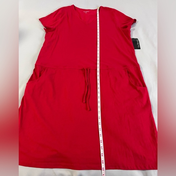 KIM ROGERS Women’s Dress Drawstring Size XL Red NWT - Picture 5 of 11